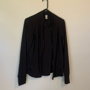 🌿 Worn once black athletic zip up sweatshirt